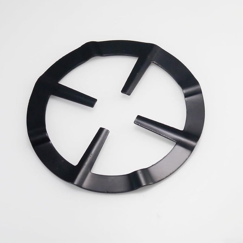 Cast Iron Moka Pot Holder For Gas Stove Black 13 3 Cm Diameter Support Ring - Image 1